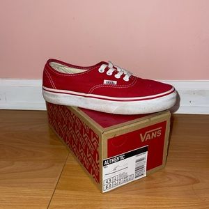 Red Vans
